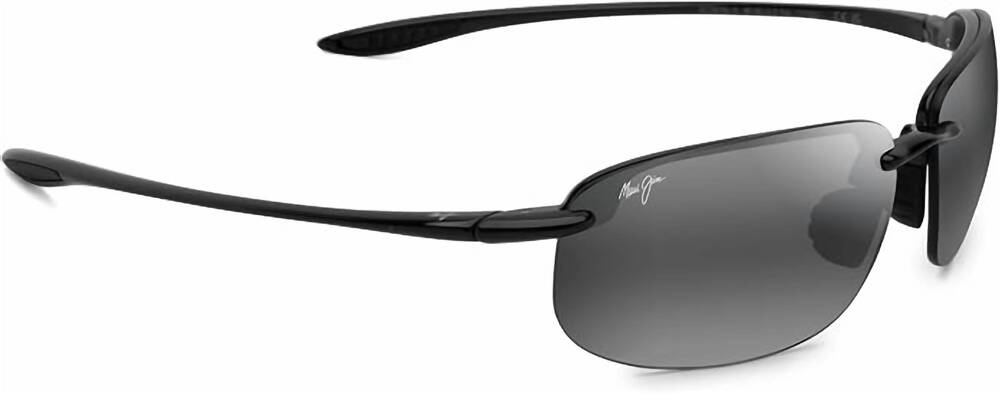 NEW MAUI JIM unisex ho'okipa rectangle sunglasses in reader black neutral grey